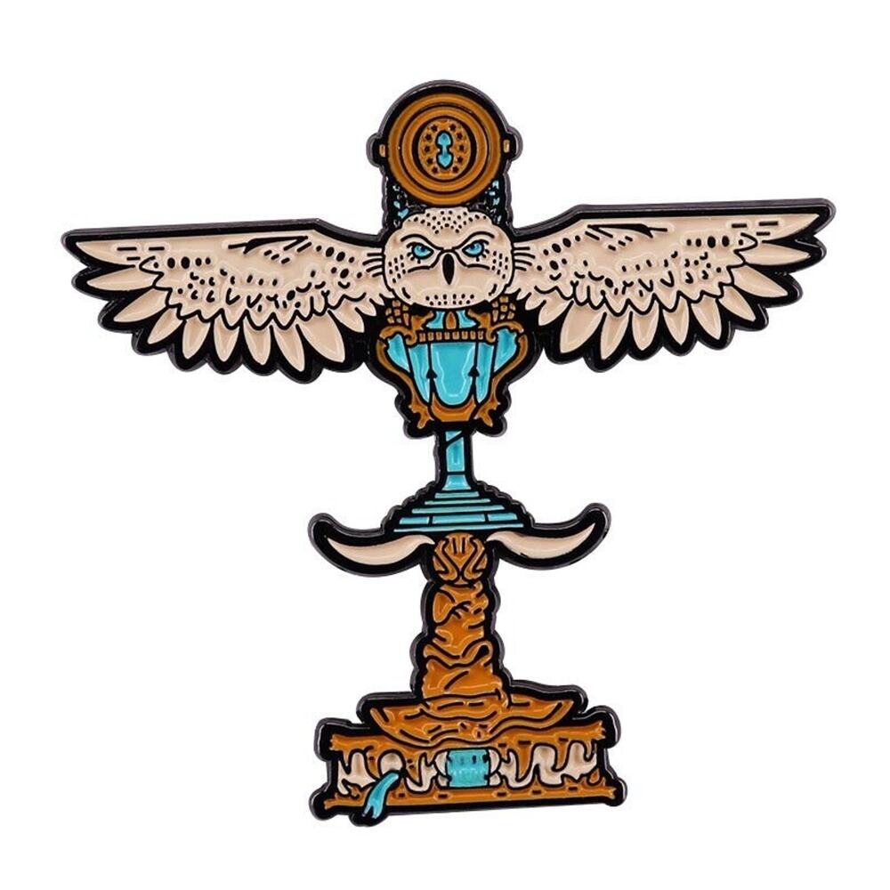 Harry Potter Monster Book Hedwig Triwizard Cup Time-Turner Enamel Pins 151-1